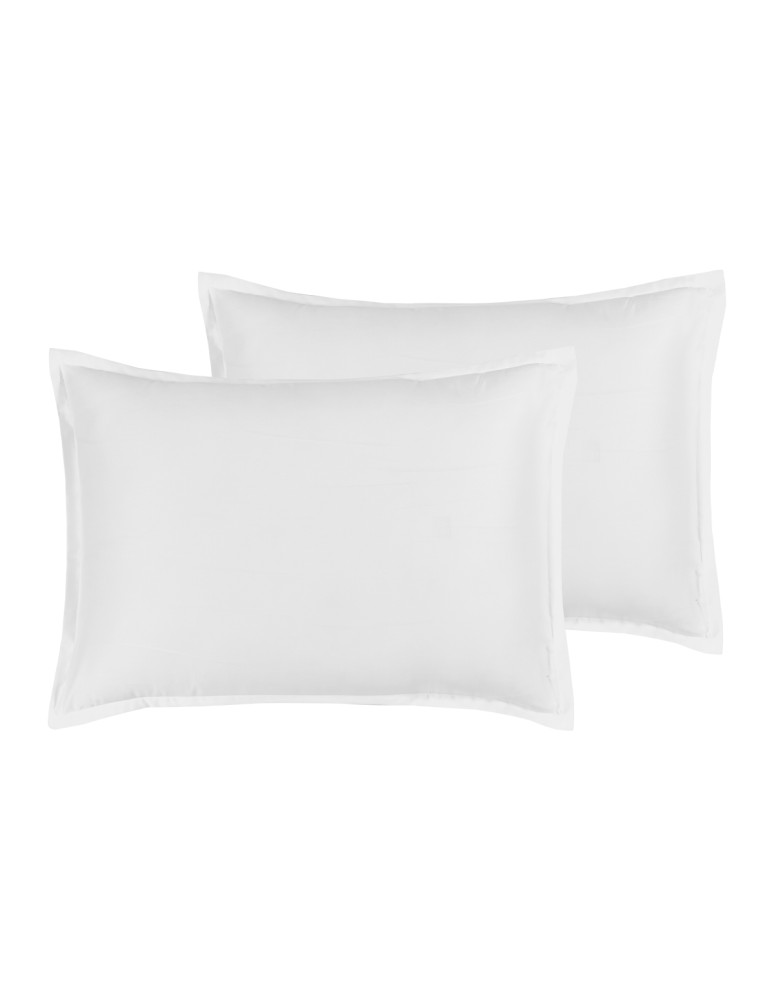 Lot de 2 taies d'oreiller en satin de...