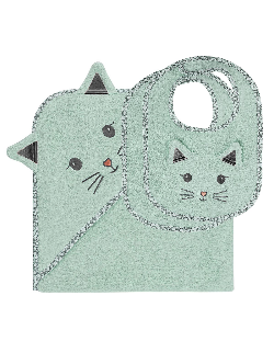 Ensemble bébé cape de bain + 2...