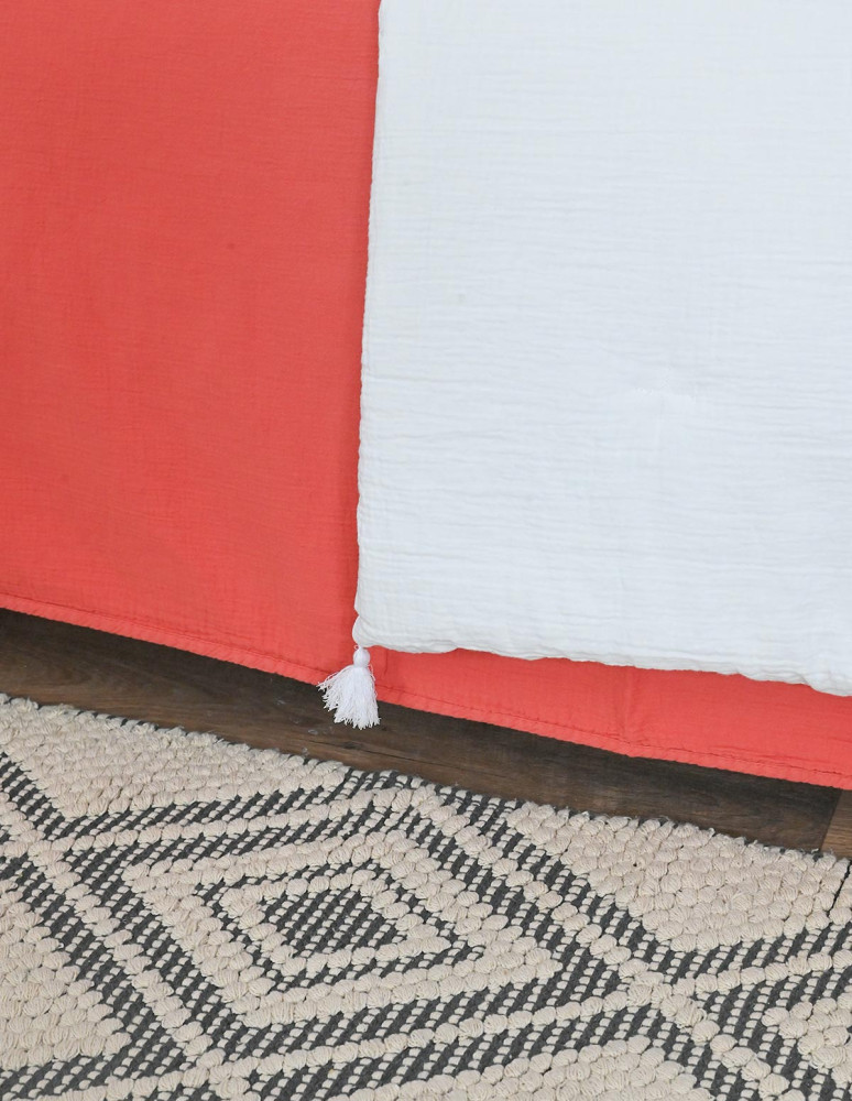 Chemin de lit gaze de coton LOFT