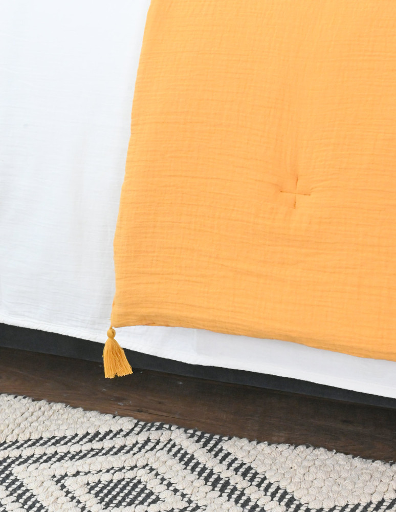 Chemin de lit gaze de coton LOFT