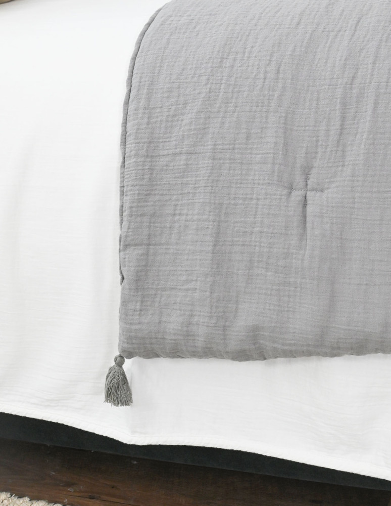 Chemin de lit gaze de coton LOFT