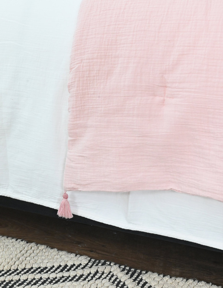 Chemin de lit gaze de coton LOFT