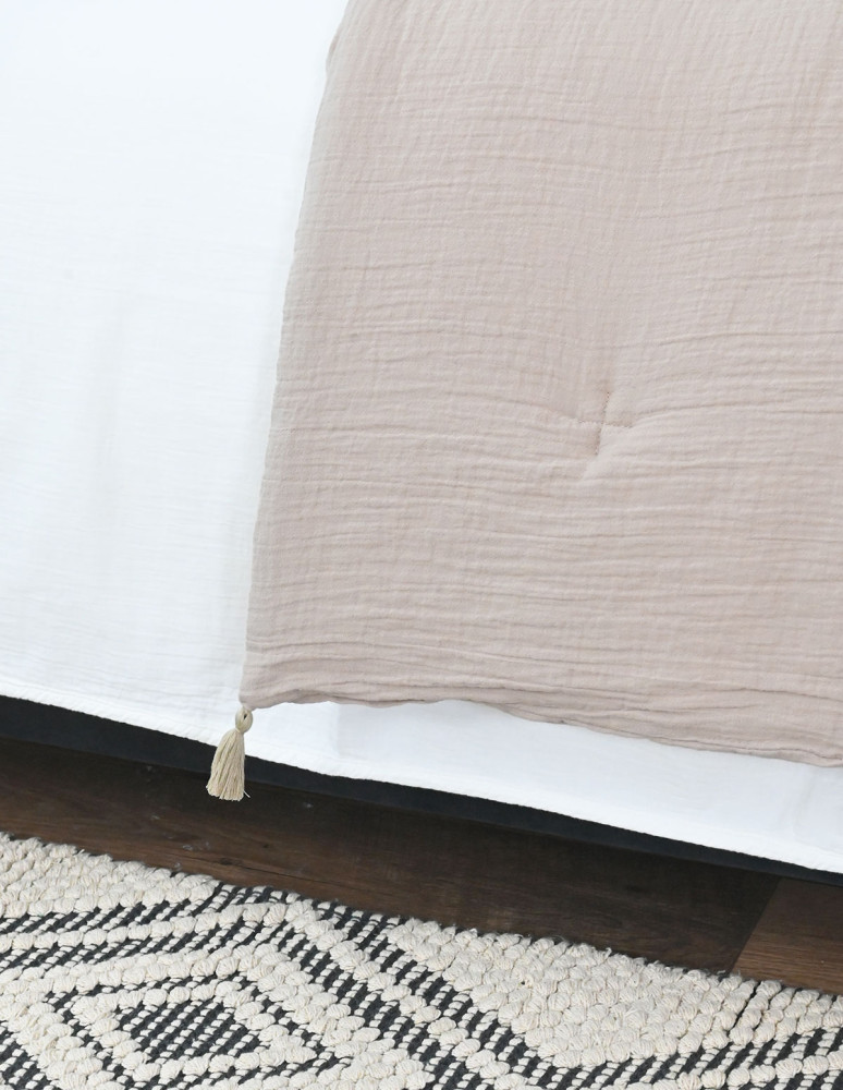 Chemin de lit gaze de coton LOFT