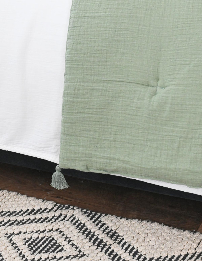 Chemin de lit gaze de coton LOFT