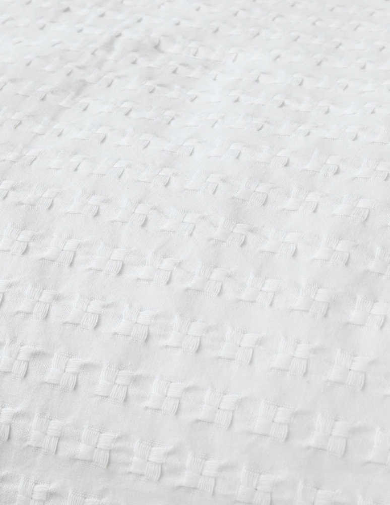 Couvre lit en coton lavé WAFFLE KNOTE
