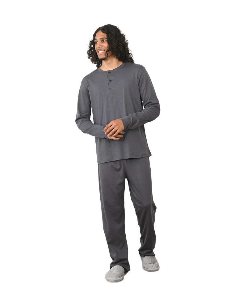 Pyjama homme à t-shirt manches...