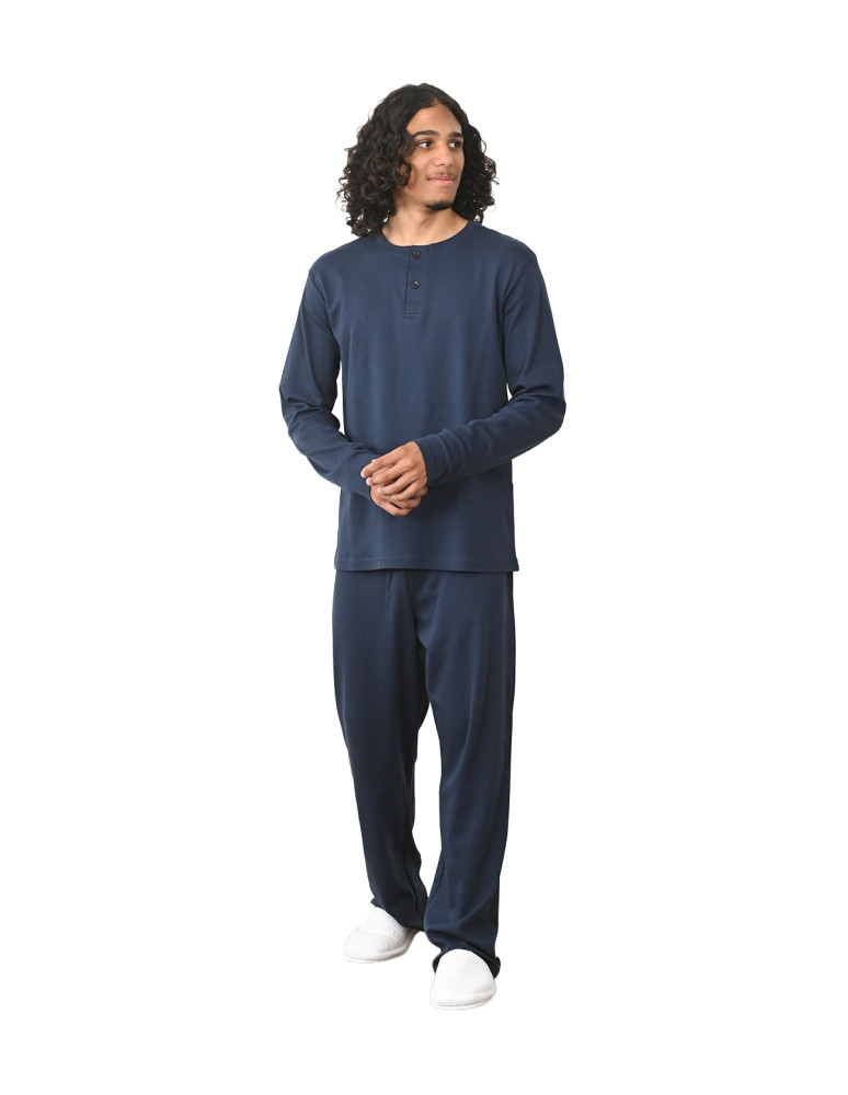Pyjama homme à t-shirt manches...