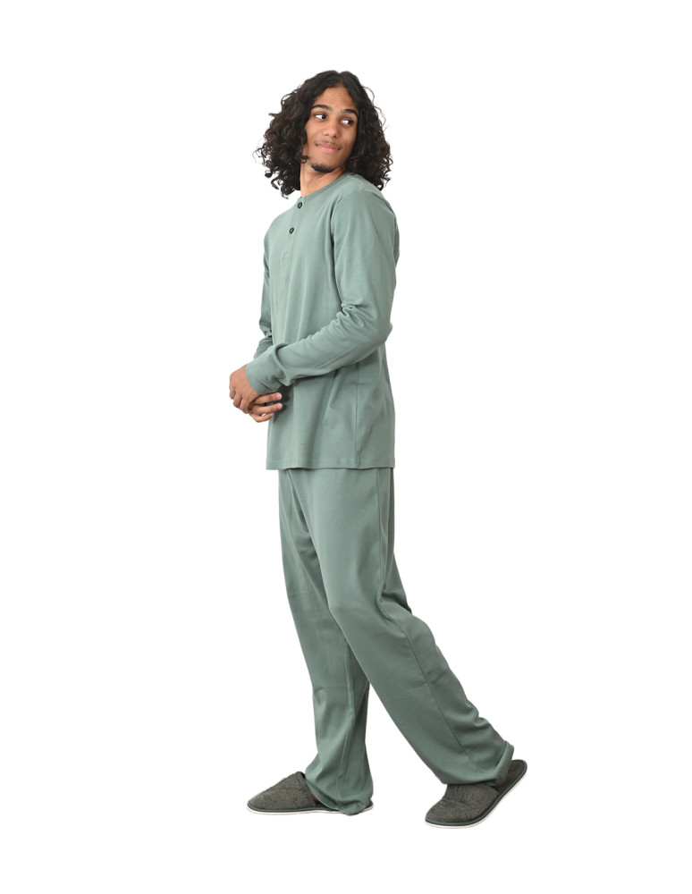 Pyjama homme à t-shirt manches...