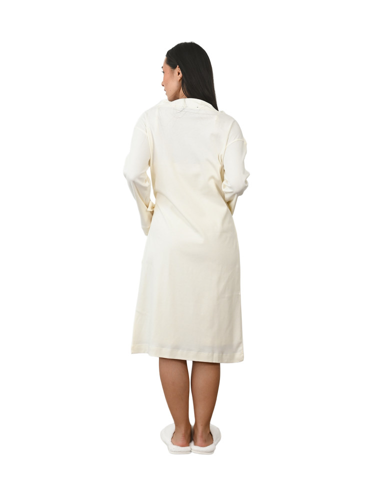 Robe de chambre femme en jersey SAVANNAH