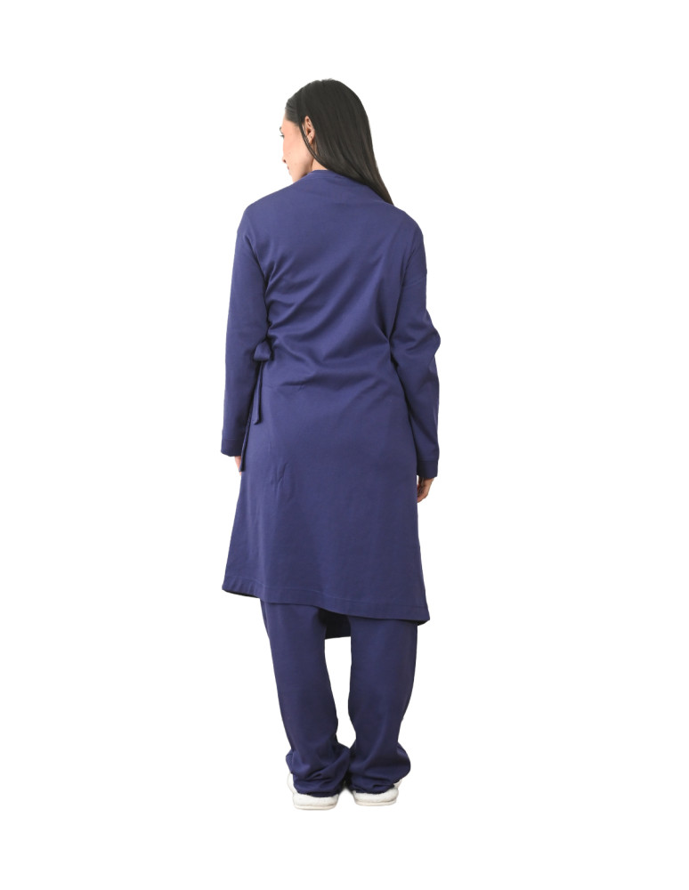 Robe de chambre femme en jersey SAVANNAH