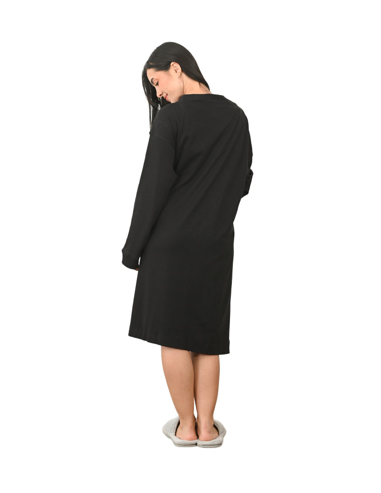 Robe de chambre femme en jersey SAVANNAH