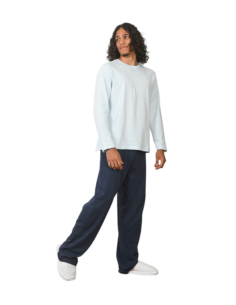 Pyjama homme t-shirt manches longues...