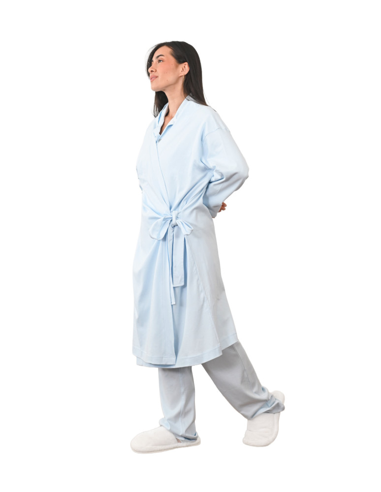 Robe de chambre femme en jersey SAVANNAH