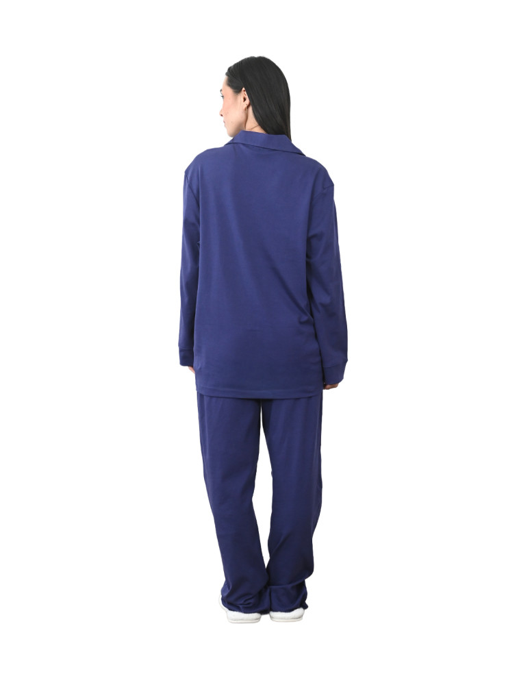 Pyjama mixte à chemise + pantalon YALE