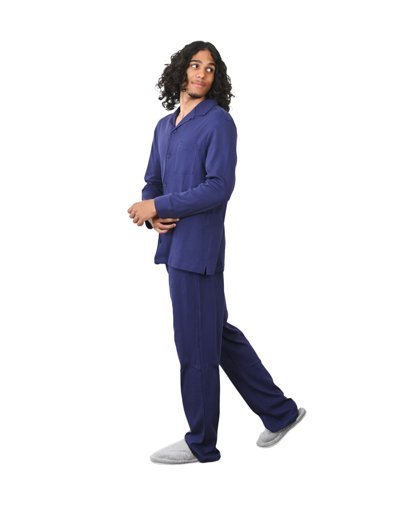 Pyjama mixte à chemise + pantalon YALE