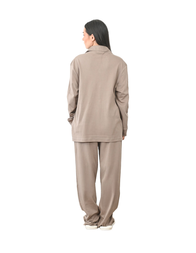 Pyjama mixte à chemise + pantalon YALE