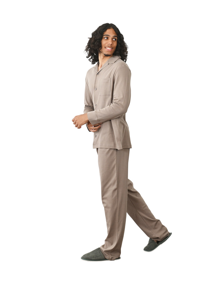 Pyjama mixte à chemise + pantalon YALE