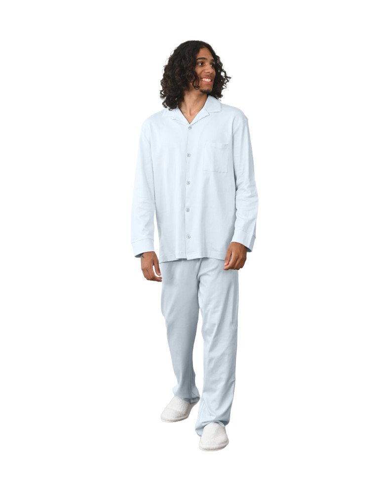 Pyjama mixte à chemise + pantalon YALE