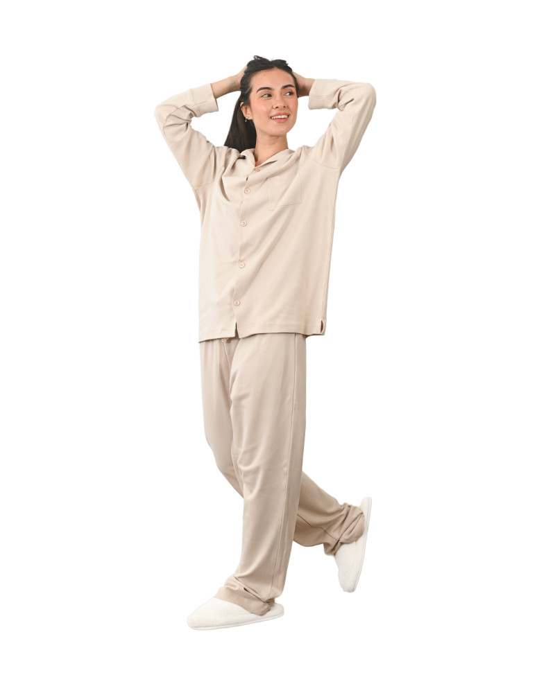 Pyjama mixte à chemise + pantalon YALE