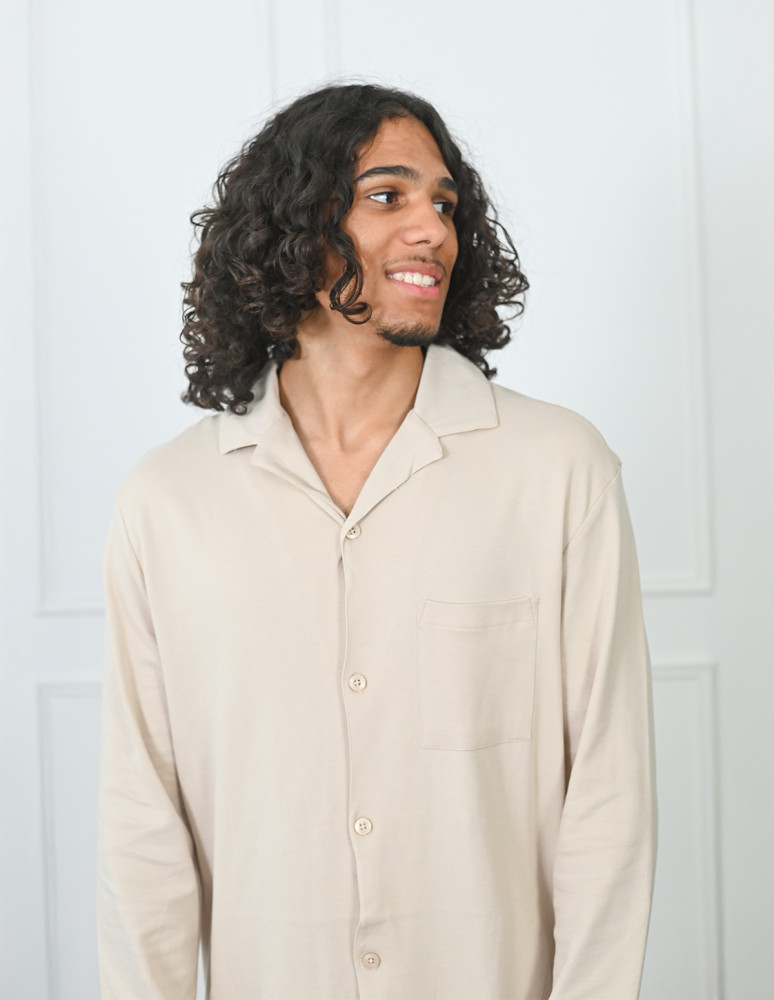 Pyjama mixte à chemise + pantalon YALE