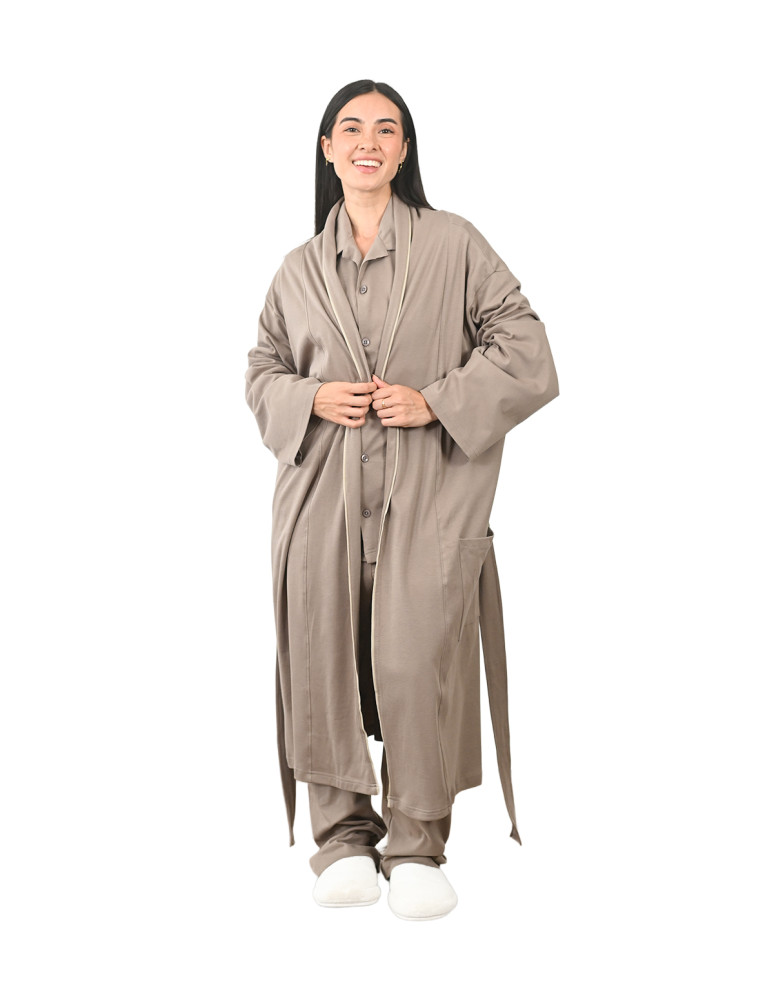 Robe de chambre mixte en jersey OXFORD