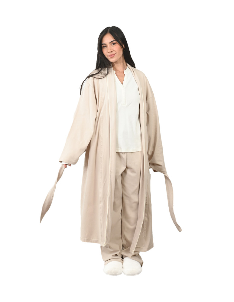 Robe de chambre mixte en jersey OXFORD