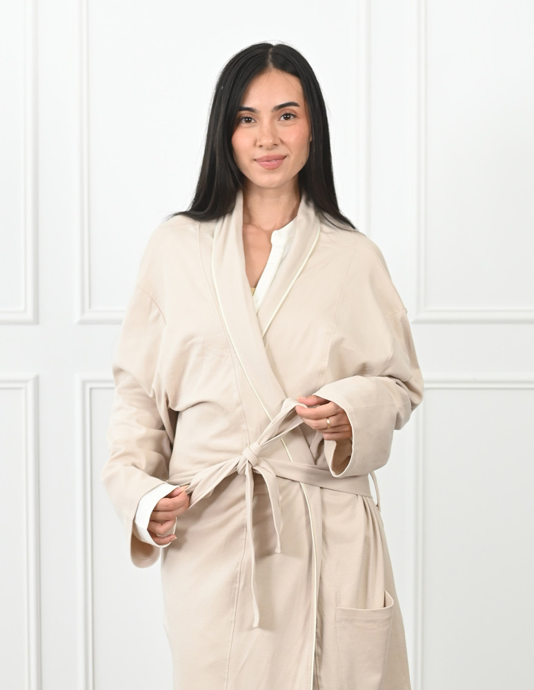 Robe de chambre mixte en jersey OXFORD