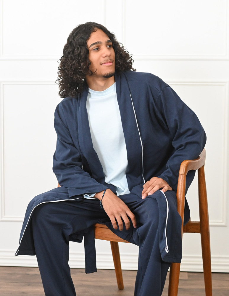 Robe de chambre mixte en jersey OXFORD