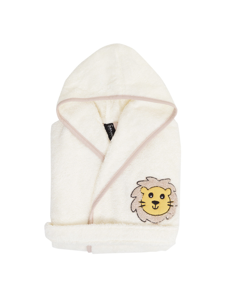 Peignoir de bain enfant THEO LE LION