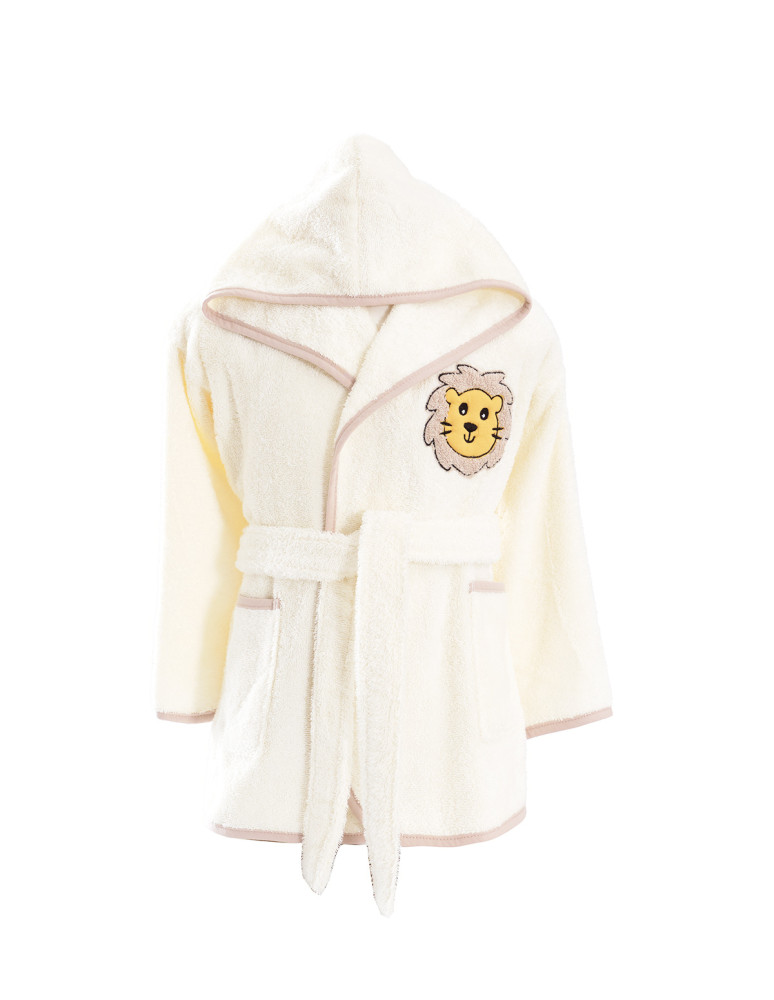 Peignoir de bain enfant THEO LE LION
