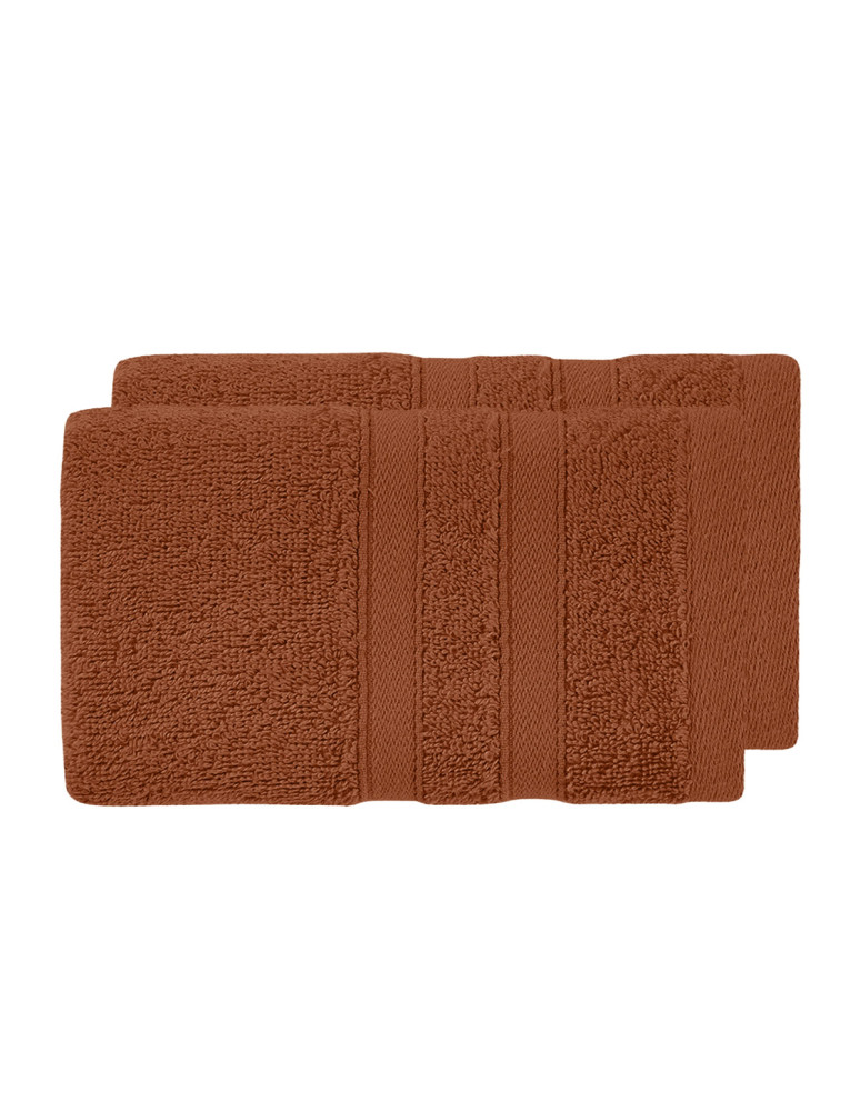 Lot 2 serviettes invité en coton...