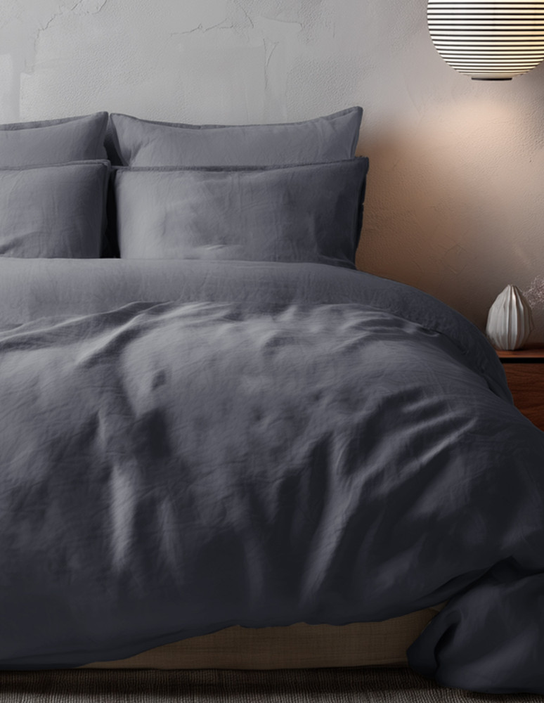 Parure housse de couette percale...