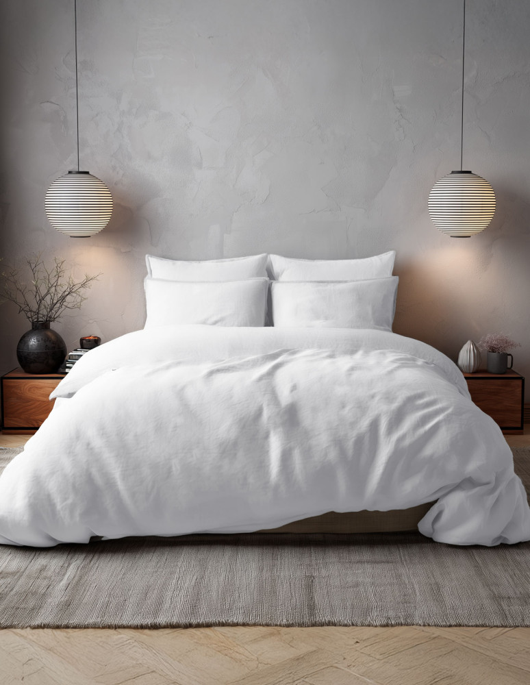 Parure housse de couette percale...