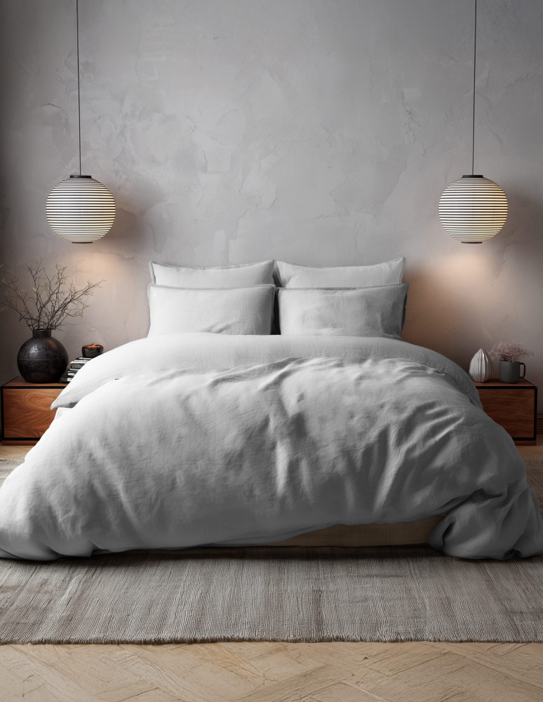 Parure housse de couette percale...