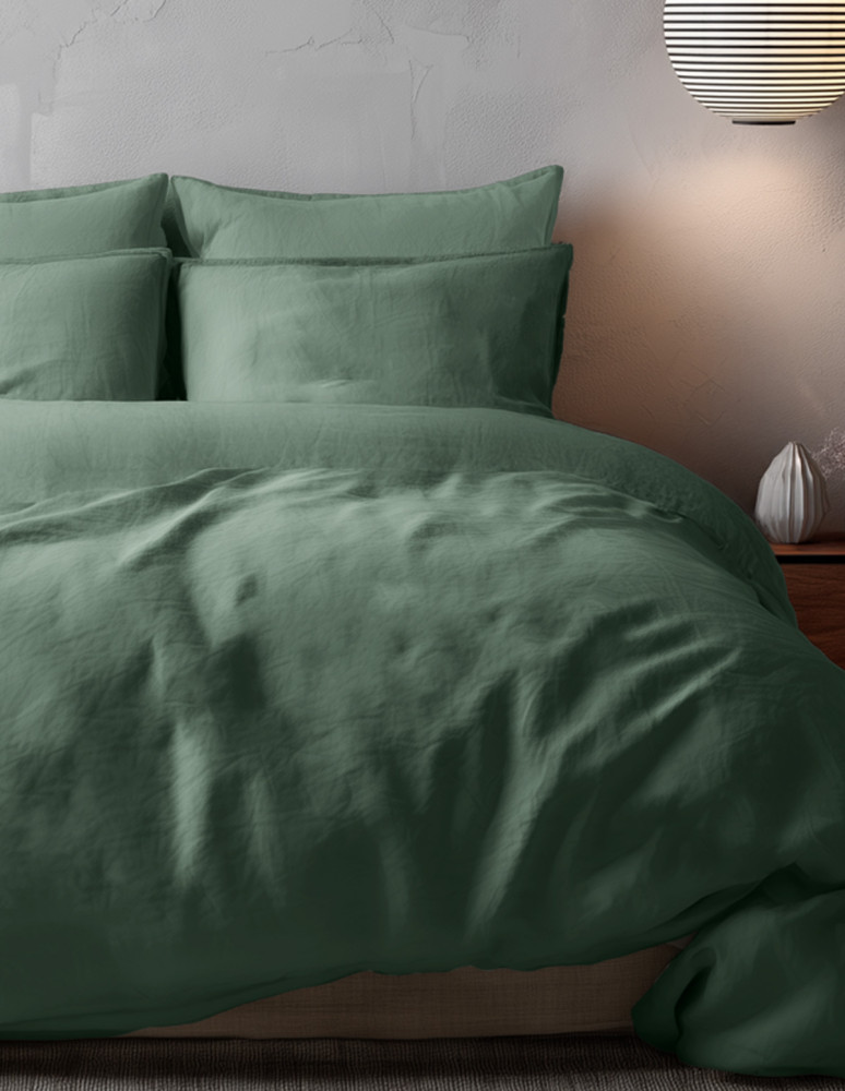 Parure housse de couette percale...