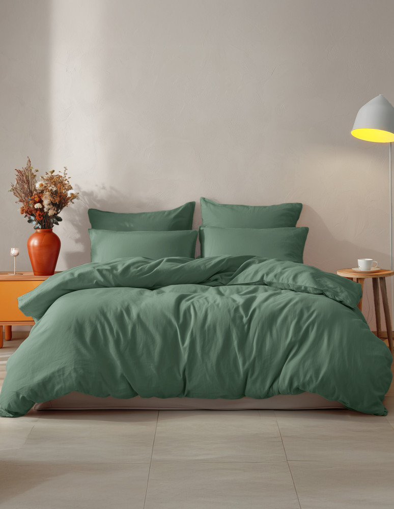 Drap housse en coton bonnet 30 cm STUDIO