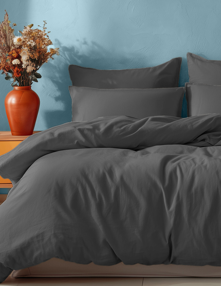 Parure housse de couette avec 2 taies...