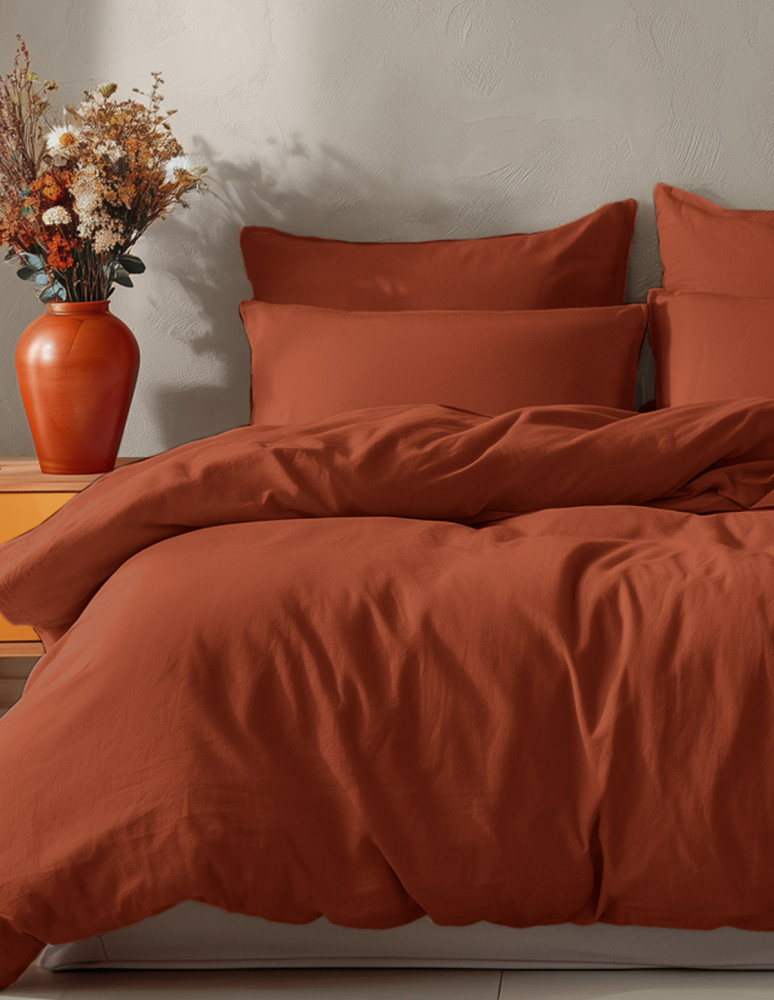 Parure housse de couette avec 2 taies...