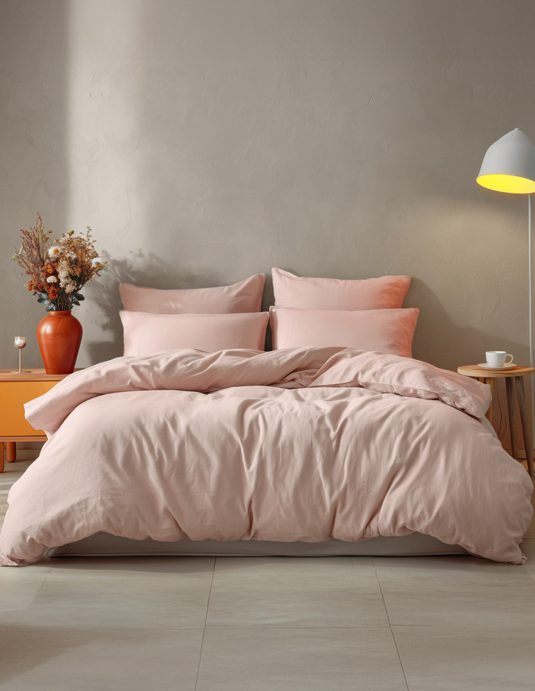 Parure housse de couette avec 2 taies...