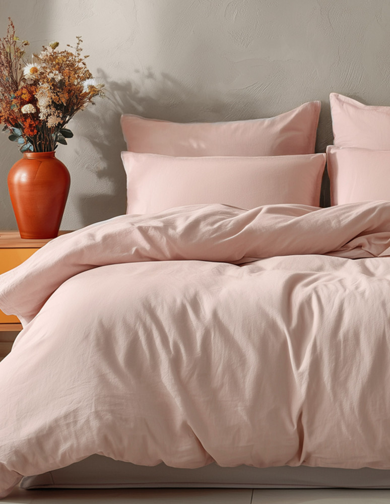 Parure housse de couette avec 2 taies...