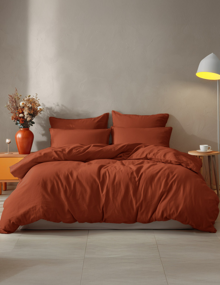 Parure housse de couette avec 2 taies...