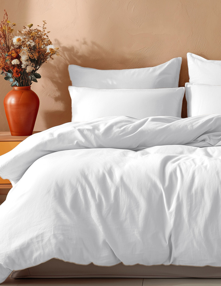 Parure housse de couette avec 2 taies...