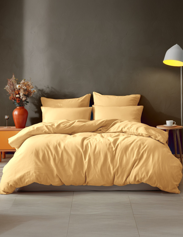 Parure housse de couette avec 2 taies...