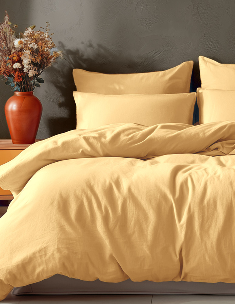 Parure housse de couette avec 2 taies...