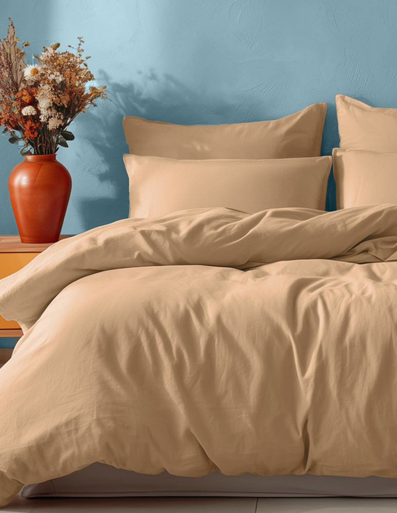 Parure housse de couette avec 2 taies...