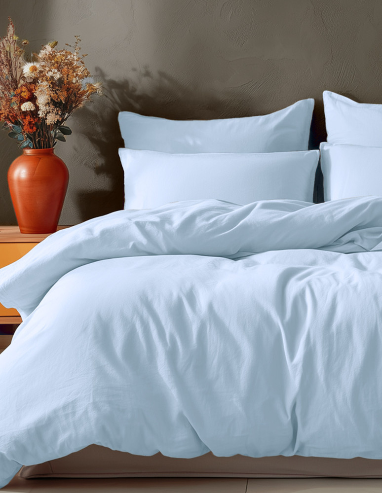 Parure housse de couette avec 2 taies...