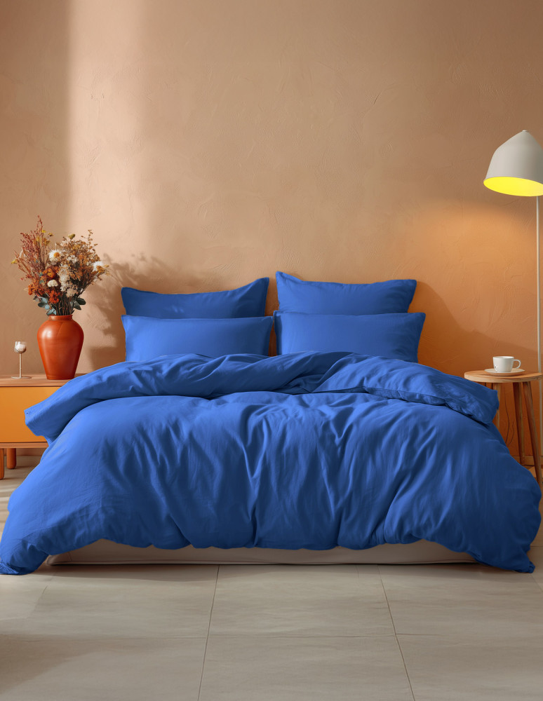 Parure housse de couette avec 2 taies...