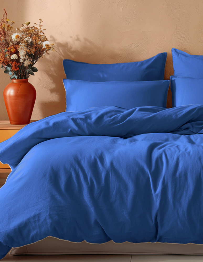 Parure housse de couette avec 2 taies...