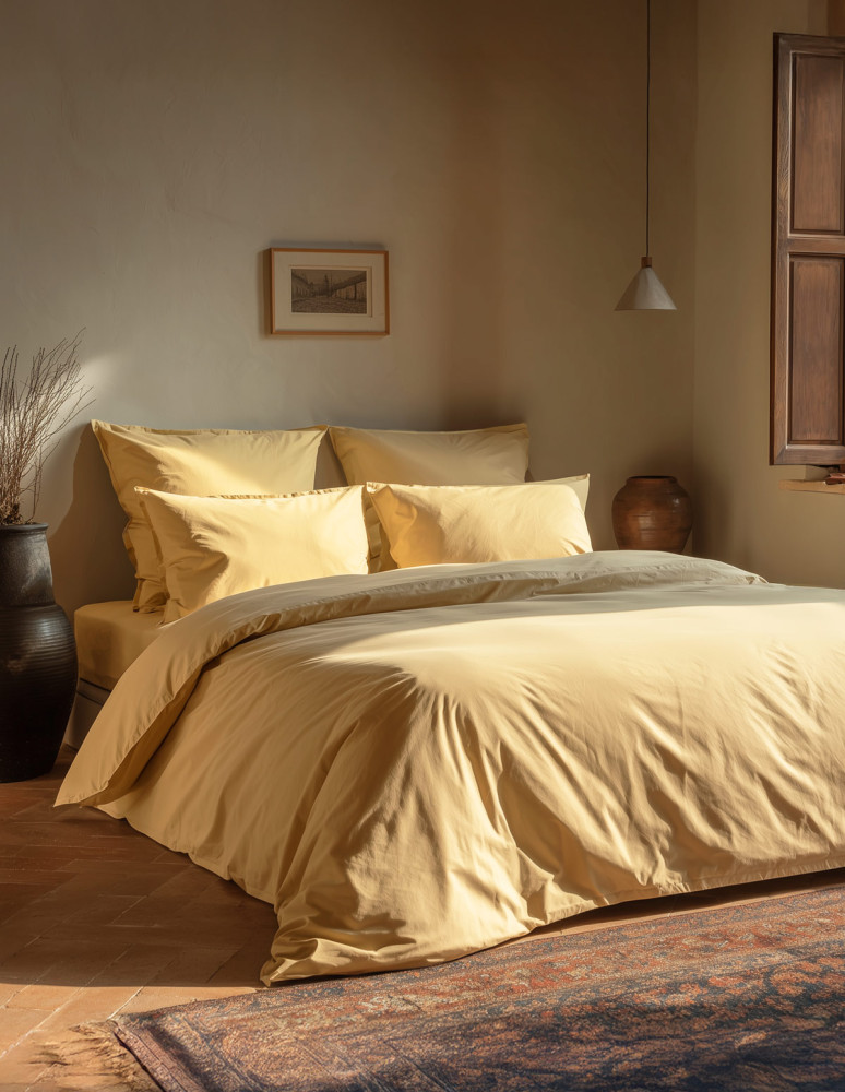 Housse de couette en coton lavé...