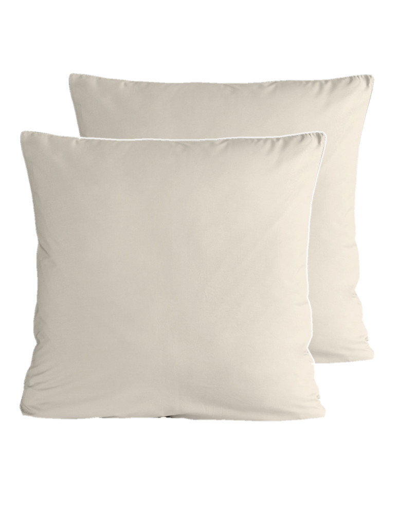 Parure housse de couette percale de...